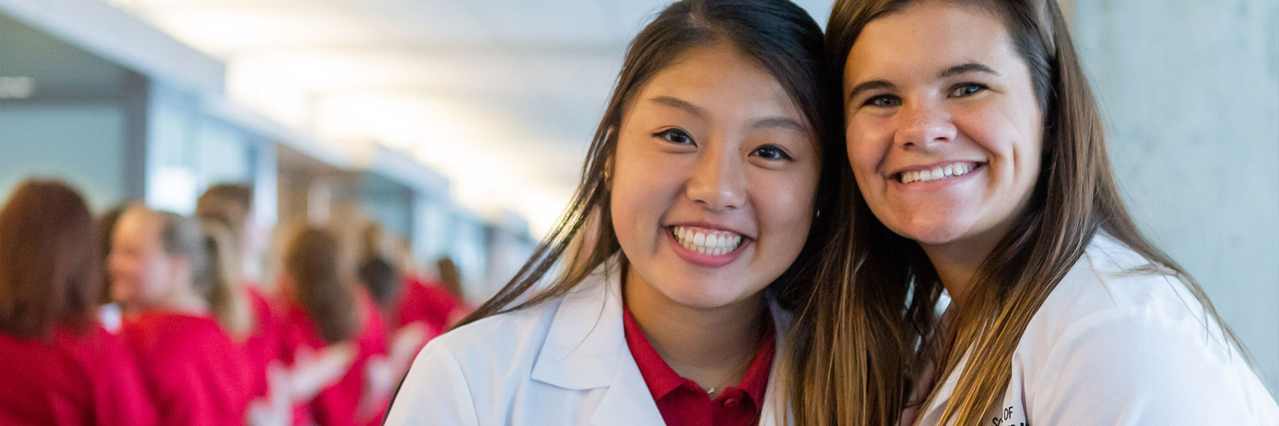 Nursing students at Nursing Induction Ceremony