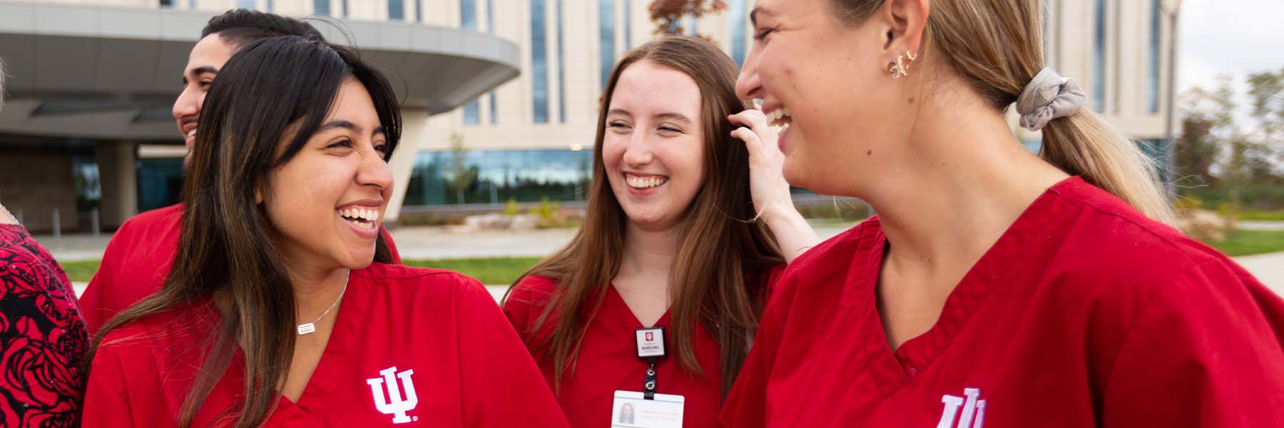Group of IUB Nursing students