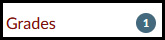 Sample Canvas grades indicator