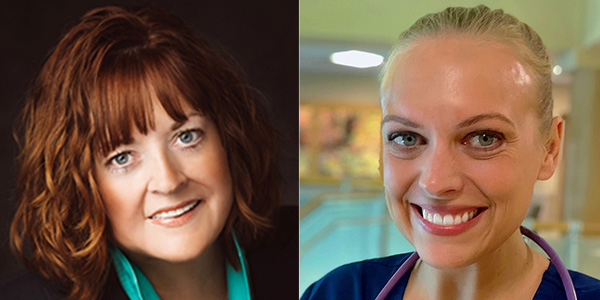 Headshots of Dr. Jennifer Embree and Alyson Mehringer