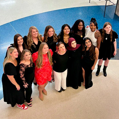 A photo of the December 2025 Accelerated BSN graduates at the IU School of Nursing in Fort Wayne.