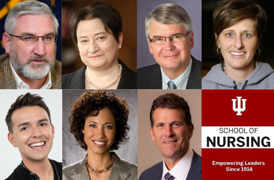 photo collage of leaders